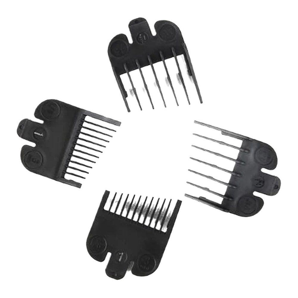 4Pcs Hair Clipper Limit Comb Guide Limit Comb Trimmer Guards Attachment Universal