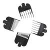 4Pcs Hair Clipper Limit Comb Guide Limit Comb Trimmer Guards Attachment Universal view 1