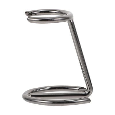 ARTSEWPLY Men's Razor Stand Organizer Ferroalloy Shaving Brush Rack Bathroom Storage Shelf for Home Barbershop Salon with Natural Upside-down Design to Keep Tools Dry and Mold