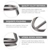 ARTSEWPLY Men's Razor Stand Organizer Ferroalloy Shaving Brush Rack Bathroom Storage Shelf for Home Barbershop Salon with Natural Upside-down Design to Keep Tools Dry and Mold view 4