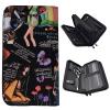 Cufaee Hair Scissors Storage Case, Water proof Hairdressing Tools Storage Bag, Large Hair Stylist Scissor Holder Pouch Cases view 1