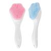 ARTSEWPLY 2Pcs Silicone Face Cleaning Brush Manual Facial Scrubber Deep Cleansing Exfoliating Tool for Women and Gentle Massage Blackhead Removal view 1
