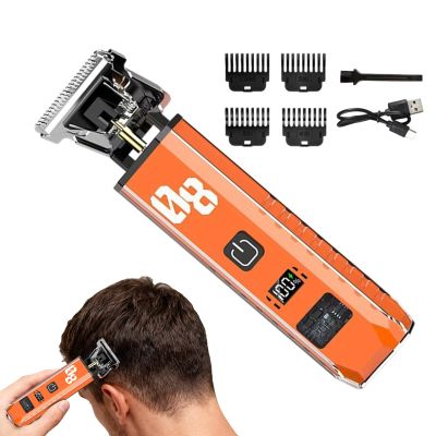Electric Shavers - Rechargeable Hair Trimmer, Electrical Shaver Accessories, Unique Tool for Dad Boyfriend Grandpa, Close Shave Grooming Function, Beard Personal Care Device, Wet Dry Silver