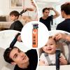 Electric Shavers - Rechargeable Hair Trimmer, Electrical Shaver Accessories, Unique Tool for Dad Boyfriend Grandpa, Close Shave Grooming Function, Beard Personal Care Device, Wet Dry Silver view 4
