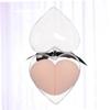 HAMPPLIES 1 Box Heart Shaped Makeup Sponge Pink Powder Puff Dual Purpose Wet Dry Flocking Beauty Makeup Eggs for Foundation Blending Cream Powder Concealer Cosmetic Use view 4