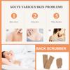 Toyvian 2pcs Natural Ramie Jute Back Scrubber Exfoliating Bath Gloves for Deep Skin Renewal and Dead Skin Removal Long Strap for Full Body Cleaning Suitable for Arms Legs Chest and Back view 4