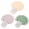 ARTSEWPLY 3Pcs Refillable Silicone Travel Bottles Leakproof Squeezable Toiletry Containers for Shampoo Lotion Shower Gel Flexible Travel Essentials view 1