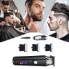 Beard Trimmer - Rechargeable Hair Trimmer, Hair Clippers for Men, Electric Shavers for Men | | Electrical Shaver with Accessories | Fors Dad Boyfriend Grandpa Beard Personal Grooming view 4