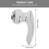 ARTSEWPLY Rechargeable Electric Foot Callus Remover for Dead Skin Removal Portable Electronic Foot File with Speed Lightweight Pedicure Tool at Home and Salon view 2