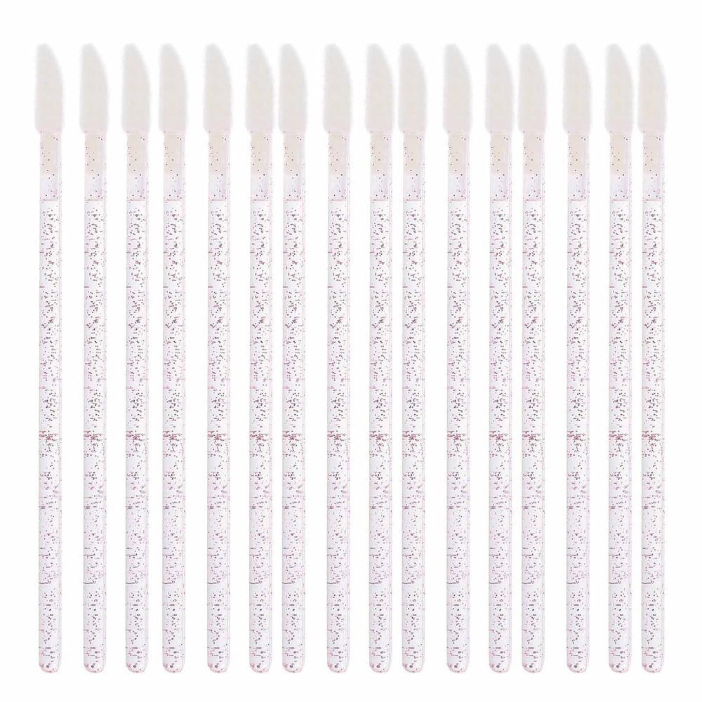 Alipis 250pcs Lip Brush Applicators for Lip Gloss Soft Flocking Bristles Makeup Tools for Women Compact Portable Design and Smooth Lipstick Applicator Brushes for Beauty Routine