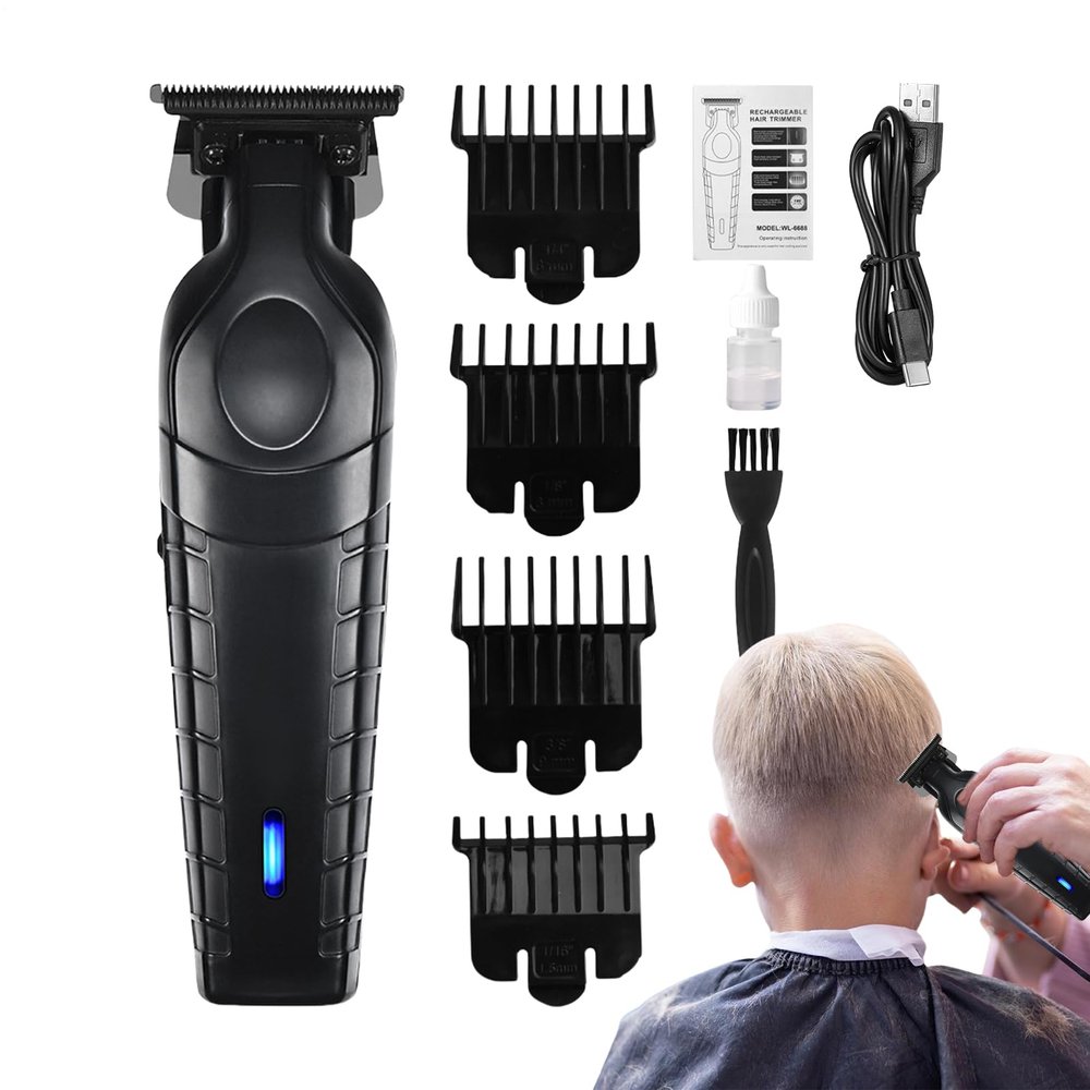 Beard Trimmer - Rechargeable Hair Trimmer, Hair Clippers for Men, Electric Shavers for Men | | Electrical Shaver with Accessories | Fors Dad Boyfriend Grandpa Beard Personal Grooming
