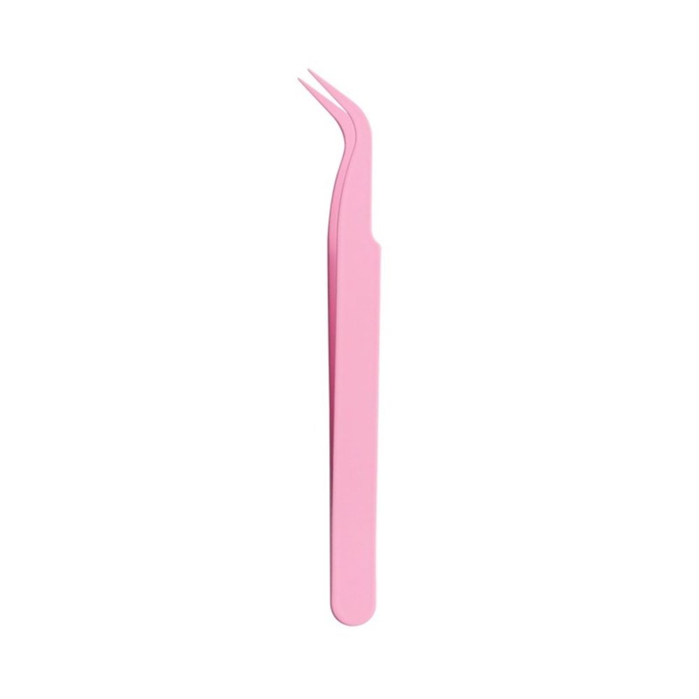 Anti adhesive and non adhesive false eyelash tweezers for beginners, tools for stainless steel gold feather clips, used by eyelash stylists
