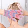 SAFIGLE 10 pcs Exfoliating Bath Mitts for Shower Nylon Body Washing Gloves with Gentle Skin-friendly Exfoliation for Women Dead Skin Removal and Invigorating Shower Experience view 4