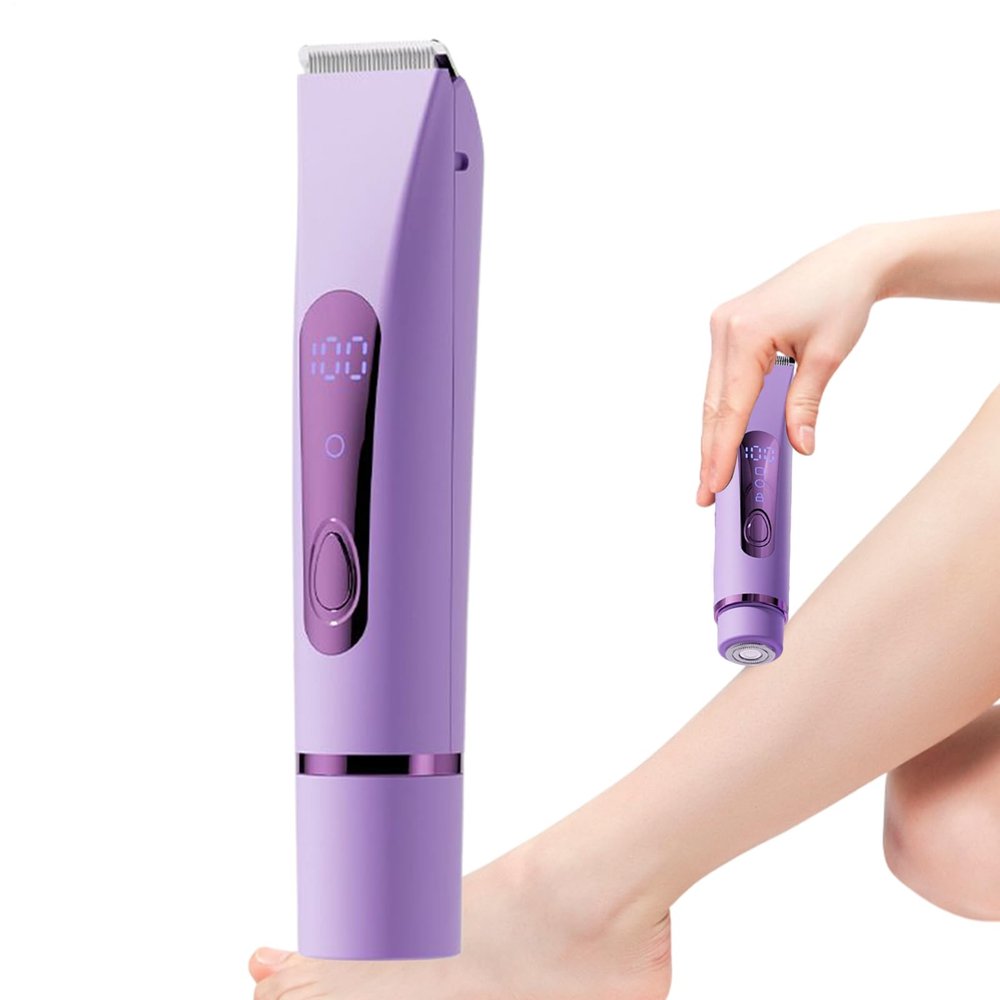 Body Trimmer Men - Cordless Multifunctional Shaver, Portable Grooming Tool, Personal Care Accessory, Versatile Trimming Device | Thigh Face Arm Beard Eyebrow Intimate Legs Private Ear Grooming, Travel