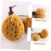 ARTSEWPLY 2pcs Honeycomb Bath Sponge Back Scrubber for Adults Thickened Body Cleaning Shower Sponge with Rich Portable Quick-Drying Design for Gentle Exfoliating and Skin Protection view 3