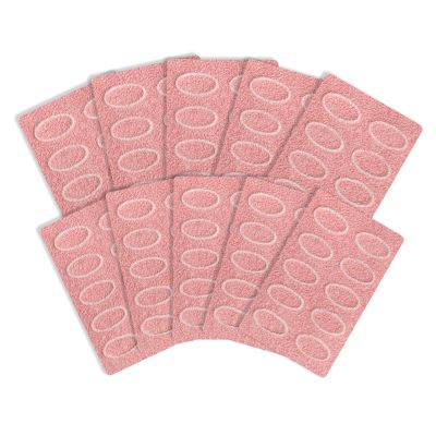 100/180/240 Professional Sanding Discs for Nails Thickened Abrasive Materials Extended Use Home Manicure Travel Friendly Nail Care Kit