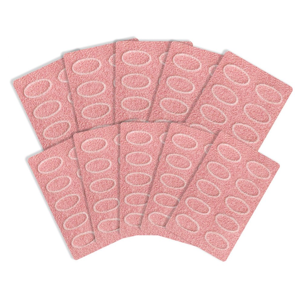 100/180/240 Professional Sanding Discs for Nails Thickened Abrasive Materials Extended Use Home Manicure Travel Friendly Nail Care Kit