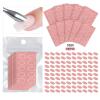 100/180/240 Professional Sanding Discs for Nails Thickened Abrasive Materials Extended Use Home Manicure Travel Friendly Nail Care Kit view 3
