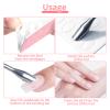 100/180/240 Professional Sanding Discs for Nails Thickened Abrasive Materials Extended Use Home Manicure Travel Friendly Nail Care Kit view 4