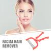 ABOOFAN Spring Facial Hair Remover for Women Portable Threading Epilator Tool for Chin and Cheeks Gentle Precision Face Hair Removal Device for Smooth Skin view 3