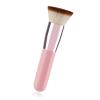 2. Dense Makeup Brush With Aluminum Ferrule Streak-Free Application For Sensitive Skin Non-Shedding Fibers Compact Design Seamless Blending Liquid Powder Brush view 3