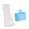 STAHAD Bath Pillow for Bathtub and Spa with Elastic Back Support Breathable Mesh Cushion for Neck and Head Rest Easy to Install Home Shower Accessory in White view 1