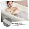 STAHAD Bath Pillow for Bathtub and Spa with Elastic Back Support Breathable Mesh Cushion for Neck and Head Rest Easy to Install Home Shower Accessory in White view 3