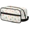 Adornori Sailing Cute Sailboat Travel Toiletry Bag for Women Waterproof Makeup Cosmetic Organizer Case Travel Essentials view 1