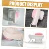 Alipis Double-Sided Silicone Face Scrubber Brush for Men Women Soft Massage Exfoliating Facial Cleansing Tool with Ergonomic Handle for Deep Pore Cleaning and Skin Care view 3