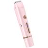NinthAvenue Basics Bikini Trimmer for Women 2 in 1 Electric Razor with Ceramic Blade, IPX7 Waterproof Rechargeable Shaver for Sensitive Skin, LCD Display for Body Face Underarms and Legs (Pink) view 1