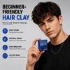 ApexFlow Matte Hair Clay, Light Hold, Beginner-Friendly Easy Styling, Refill System view 2