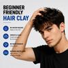ApexFlow Matte Hair Clay, Light Hold, Beginner-Friendly Easy Styling, Refill System view 3