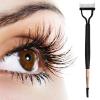 Eyebrow Brush And Comb Curved Eyelash Separator Mascara Brushes Eye Makeup Tool Curved Tool view 2