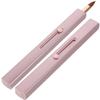 DOITOOL 2pcs Retractable Lip Brush with Protective Cap Fine-tip Applicator for Precise Lipstick and Lip Gloss Application Compact Travel-friendly Makeup Brush for Women view 1