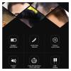 Professional Wireless Electric Hair Clipper LED Display, Ceramic Blade Low Noise Haircut Tool for Men (Household Use)(Gold) view 3