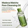 Centellian 24 Madeca Matcha Cleansing Oil (6.76fl oz)  Two-Tone TECA & Jeju Matcha Deep Cleanser for Pores, Sebum & Blackheads, Waterproof Makeup Removal, Korean Skincare view 2
