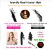 Yuccy Tape in Hair Extensions Human Hair Black Straight 20 Pcs/Pack 40g Tape in Extensions for Women (#2 Darkest Brown, 22 inch) view 2