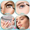 50 Pcs Eyeshadow Applicators, Double-Side Disposable Sponge Tip Cosmetic Brushes Mini Eye Shadow Applicator Sticks, 1.9 Inch Reusable Short Handle Portable Travel Makeup Tools for Eye Shadow, Cream view 4