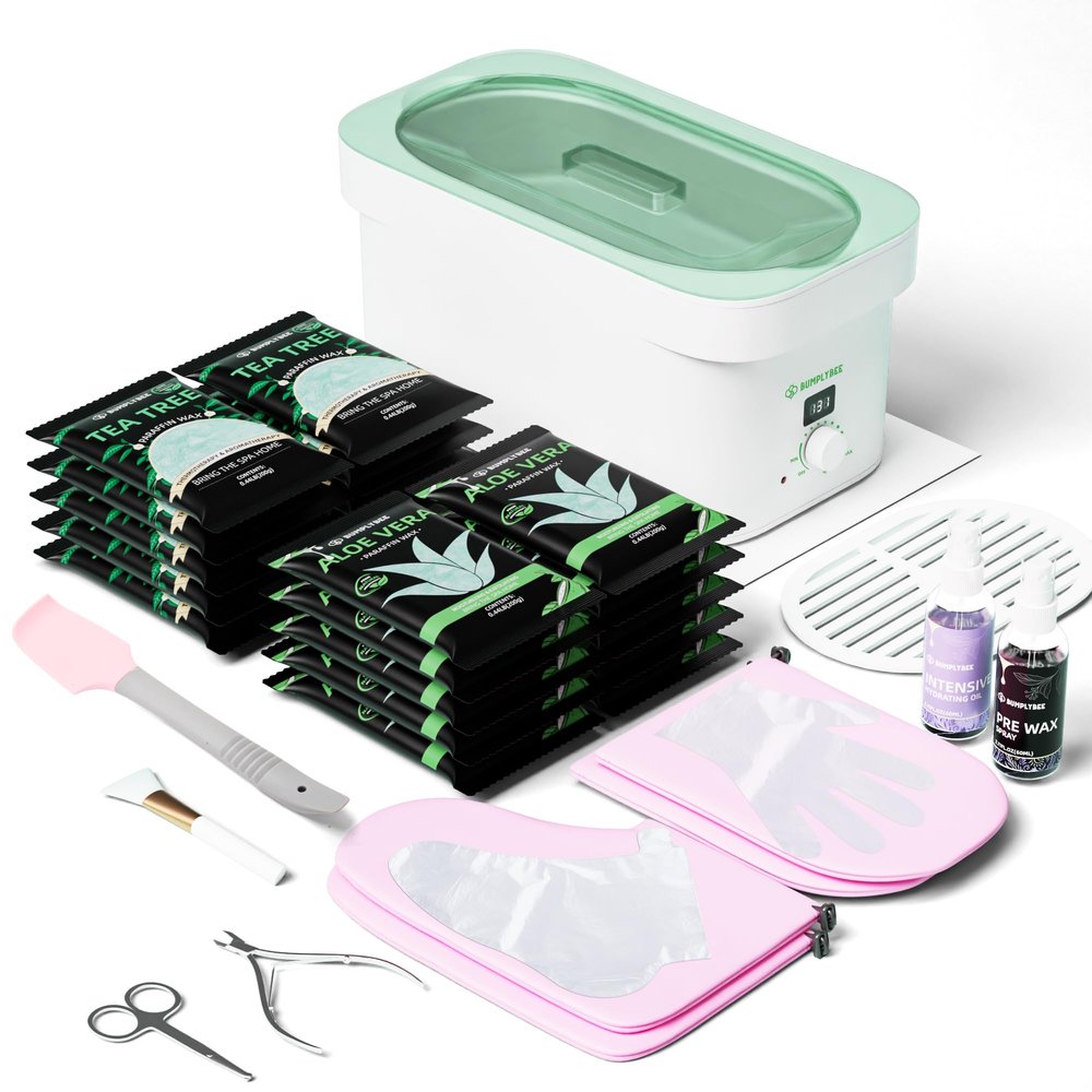 BUMPLYBEE 7000ml Paraffin Wax Machine for Hand and Feet with 20pcs Paraffin Wax