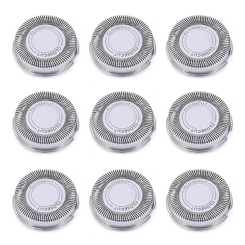 9Pack SH30 Replacement Heads Compatible for PhilipsCompatible for Norelco Shaver Series 3000, 2000, 1000 and S738