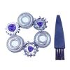 3Pcs SH98/72 Shaving Heads Replacement BladesCompatible For Philips Norelco Series S7000 S7310 S8000 S8980 S9000 S9800 SP9880 Shaver view 2