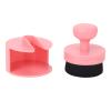 GEERYZHE Nail Dust Brush Art Dust Cleaner Brush Powder Remover with Soft Synthetic Fibers Clean Up Tools for Acrylic Nail Salon Manicure Makeup Professional Use (Roseate) view 2