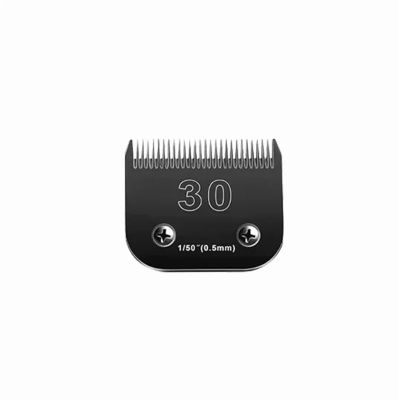 Black Detachable Clipper Stainless Steel Blades Set, Compatible For Oster, A5, Compatible For WAHL, KM10 Series Clippers(30)