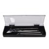 4PCS Eyelash Extension Tweezers Mirror Set, Stainless Steel Eyelash Extension Tool Kit, Universal Rotatable Anti Slip Handle with Detachable Mirror for Eyelash Artists, Professiona (Silver) view 1