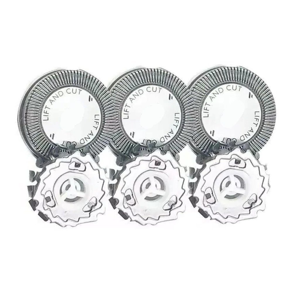 3pcs Replacement Shaver Head BladeCompatible For Philips HQ3 HQ4 HQ55 HQ6861 HQ6863 HQ6868 HQ6874 HQ6879 HQ6900 HQ6920 HQ6940 HQ6970 HQ6990