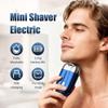 2026 New Upgrade Pocket Shaver, Rechargeable Waterproof Gradientis Color Mini Electric Shavers for Men, Mini Portable Electric Shaver, Upgrade Pocket Shaver Razors Men (Green) view 2