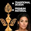 100% Natural Eyeliner Surmadani Kajal Holder  Handmade Arabic Eyeliner Pot, Long-Lasting & Smudge-Proof, Engraved Decorative Case, Traditional Showpiece (Empty Bottle, 12 cm) For Unisex Adult view 4