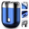 2026 New Upgrade Pocket Shaver, Rechargeable Waterproof Gradientis Color Mini Electric Shavers for Men, Mini Portable Electric Shaver, Upgrade Pocket Shaver Razors Men (Blue) view 1