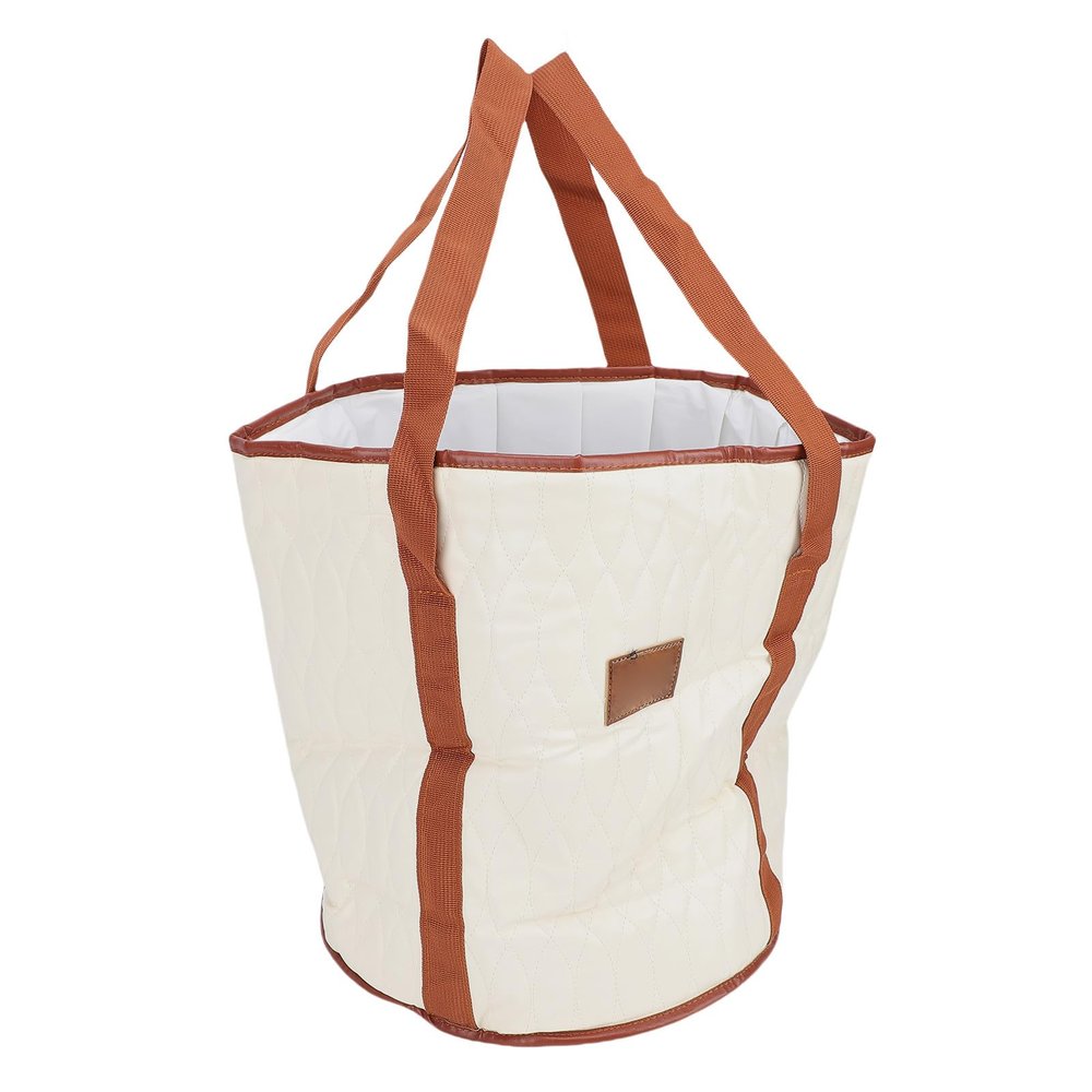 ASHATA Collapsible Foot Bath Basin for Soaking Feet, Portable Travel Foot Bath Tub with Handles, Leakproof and Reinforced, for Camping Washing
