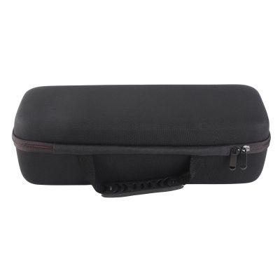 aqxreight Hair Curler Storage Bag Travel Case for Curling Iron Accessories with Hard Shell Shockproof Design 2 Separate Compartments Lightweight Portable